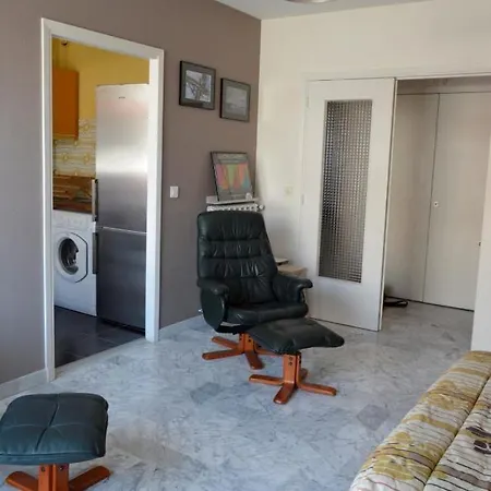 公寓 Beautiful Studio With Terrace In The Center! 昂蒂布